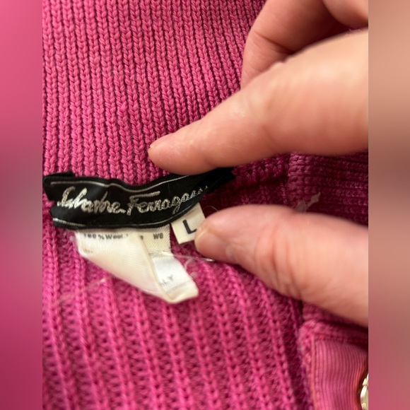 Vintage Salvatore Ferragamo Wool Sweater - Picture 6 of 6